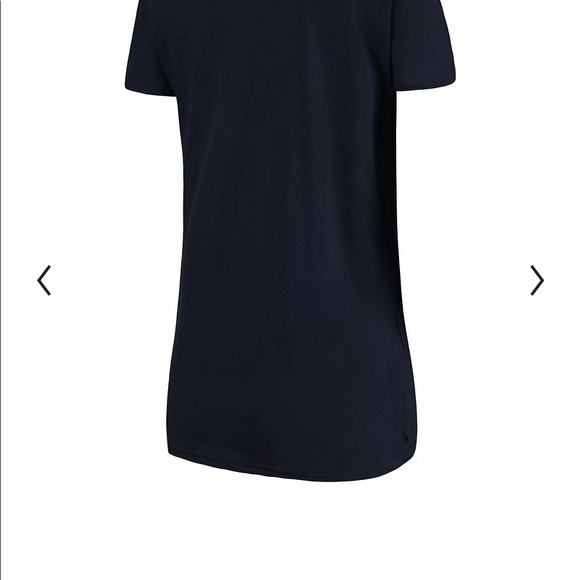 NFL New England Patriots women’s shirt with glitter and choker neckline SZ S NWT - Picture 10 of 11